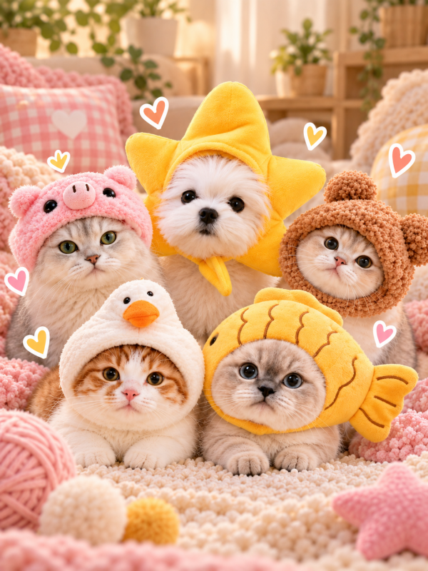 Шапочка для мелких животных